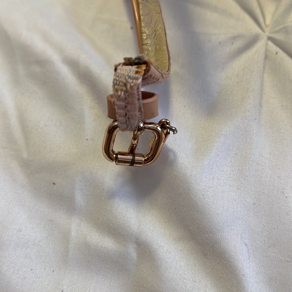 Women's COACH  Cream and Tan Espadrilles - Picture 9 of 10